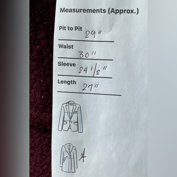 Avenue Burgundy Trench Snap-Closure Coat for Women - Picture 5 of 6